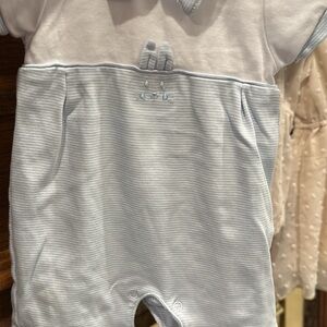 Baby Blue Striped One Piece